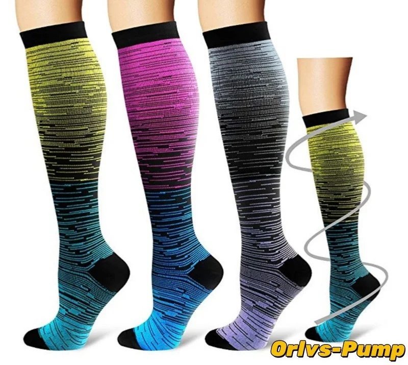 Sunset Fade Compression Socks