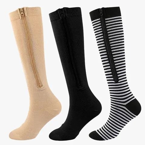 Zip Up Compression Socks